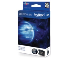 Brother LC-1280XLBk originálny cartridge / MFC-J6510DW, MFC-J6710DW / 2.400 strán / Čierna