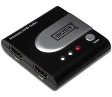 Digitus automatický HDMI prepínač 2 =&gt; 1
