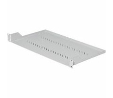 Triton Polička s perforáciou 1U/150mm (RAC- UP-150-A1) / max. nosnosť 15kg / šedá