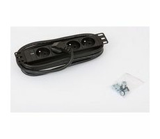 Triton 10&#39;, 4xCZ zásuvka, kontrolka, 3x1.5mm - 2m kábel CZ-DE, RAL9005
