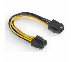 AKASA kábel AK-CB051 redukcia PCIe na ATX12V 15cm