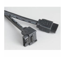 AKASA kábel SATA 3.0 cable 1 m čierny