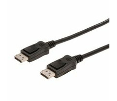 Wiretek Kábel DisplayPort prípojný kábel M/M 1m
