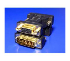 OEM Redukcia konektora DVI/VGA DVI-A(M) - FD15HD pozlátený