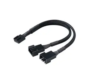 AKASA rozdvojovací kábel AK-CBFA04-15 4PIN konektory pre PWM