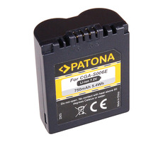 PATONA Aku Panasonic CGA-S006E 750mAh