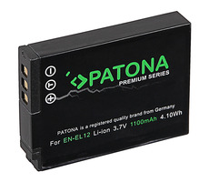 PATONA Aku EN-EL12 1100mAh Li-Ion Premium