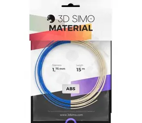 3DSimo Filament TERMOCHROME - modrá/biela 15m