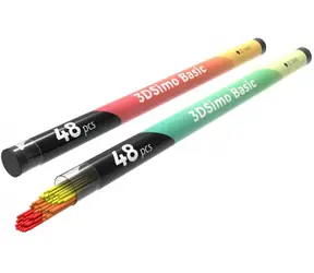 3DSimo Basic Filament PCL1 (žltá &amp; oranžová &amp; červená)