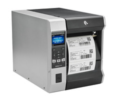 ZEBRA ZT610 203dpi BT Pee &amp; rew sivá / TT / Tlačiareň etikiet / 203dpi / USB+RS-232+LAN+BT / navíjač / odlepovač