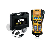 Dymo RHINO 5200 - kufríková sada / Priemyselná tlačiareň samolepiacich štítkov / šírka pásky: D1 6 &amp; 9 &amp;12 &amp; 19 mm