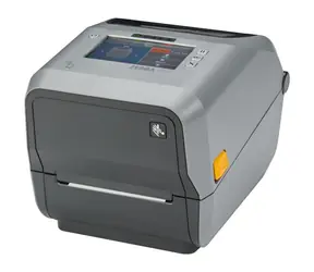 ZEBRA ZD621R 300dpi displej &amp; RTC &amp; RFID sivá / TT / Tlačiareň samolepiacich štítkov / 300dpi / USB+BT+LAN+RS232