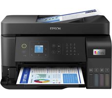 EPSON EcoTank L5590 čierna / Atramentová multifunkcia / A4 / 20ppm / 4800x1200dpi / tlač &amp; skenovanie &amp; kop. fax/ USB&amp;Wi-Fi