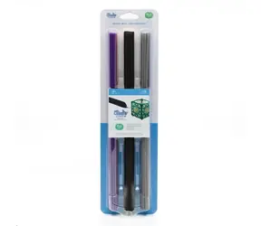 3Doodler náplň PLA pre 3D pero Create 75ks - čierna/fialová/sivá