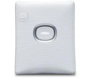 Fujifilm Instax SQUARE SQ Link biela / Mobilná foto tlačiareň / formát fotopapiera 86 x 72 mm / 318 DPI / BT  