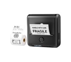 Phomemo Prenosná tlačiareň štítkov M200 čierna / 203 dpi / termotlačiareň / Bluetooth / USB
