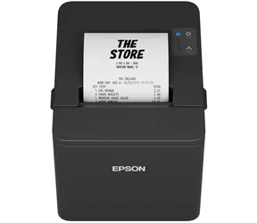 Epson TM-T20IVI USB+RS-232+LAN čierna / Pokladničná termotlačiareň / USB / RS-232 / LAN / rezačka / zdroj 