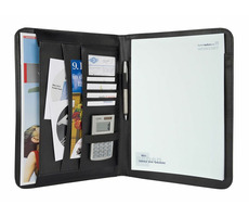 WEDO Spisovka A4 kombinácia kože a tkanina