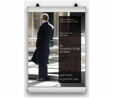 2x3 Plagátová lišta Poster Snap 1000mm / Hliníkové lišty na uchytenie plagátu