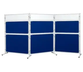 2x3 Modular tabuľa 120x90 cm filcový modrý