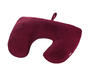 Hama 2v1 cestovný vankúšik bordo