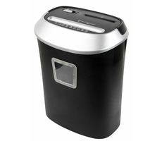 Activejet ASH-1201D Skartovačka čierna / 25l / priamy rez 5 x 38 mm / bezpečnosť 3 / 12 listov