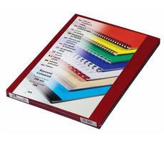 Eurosupplies PRESTIGE A4 Fólia 200 mic červená / 100 ks