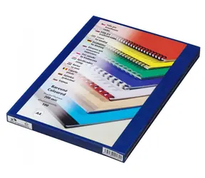 Eurosupplies PRESTIGE A4 Fólia 200 mic modrá / 100 ks