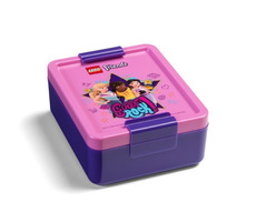 LEGO® Friends Girls Rock desiatový set fialová / fľaša a box