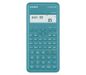 CASIO FX 220 PLUS 2E modrá / Kalkulačka školská