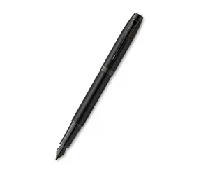 PARKER IM Core Achromatic Black BT hrot M/plniace pero/farba náplne: modrá