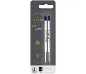 PARKER Quinkflow Ballpoint Pen M čierna 2ks