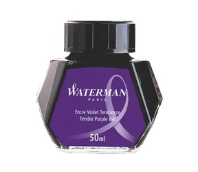 WATERMAN Inks 50ml fialová / fľaštičkový atrament / do plniacich pier WATERMAN