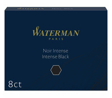 WATERMAN Inks Long Standard čierna 8ks / Atramentové bombičky / do plniacich pier WATERMAN