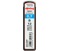 Rotring Tuhy 0.7mm - B 12 ks / Tuhy do mikroceruzky