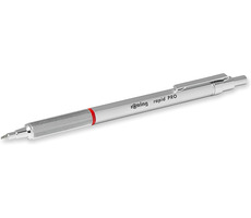 Rotring rapid PRO Chróm / guličkové pero / farba náplne: modrá