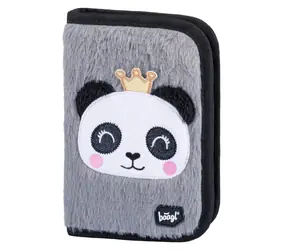 BAAGL Školský peračník klasik dve chlopne Panda