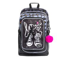 BAAGL Školský batoh Cubic Tenisky / 29 l / vhodný od 3. triedy