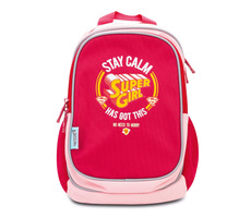 Presco Group Predškolský batoh Supergirl - STAY CALM / 31x21x13 cm