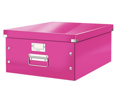 Leitz Click&Store Univerzálna krabica veľkosť L (A3) ružová