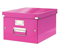 Leitz Click&Store Univerzálna krabica veľkosť M (A4) ružová