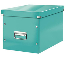Leitz Click&amp;Store Štvorcová krabica veľkosť L (A4) ľadovo modrá