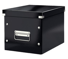 Leitz Click&amp;Store Štvorcová krabica veľkosť M (A5) čierna