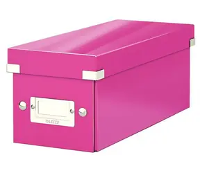 Leitz Click&amp;Store Krabica na CD ružová