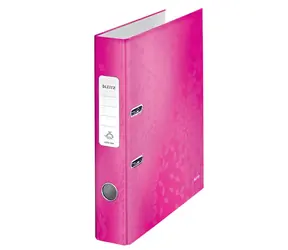 Leitz 180° WOW Polaminovaný pákový zakladač A4 50mm ružová / až 350 listov A4
