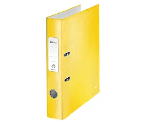 Leitz 180° WOW Polaminovaný pákový zakladač A4 50mm žltá / až 350 listov A4