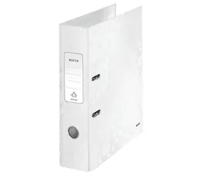 Leitz 180° WOW Polaminovaný pákový zoraďovač A4 80mm perleťová biela / až 600 listov A4
