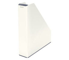 Leitz WOW Stojan na časopisy dvojfarebný bielo-šedá