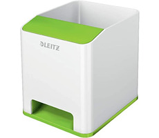 Leitz WOW Stojanček na ceruzky hudobné bielo-zelená