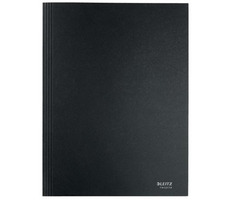 Leitz RECYCLE A4 Ekologické trojchlopňové kartónové dosky čierna / až 250 listov A4